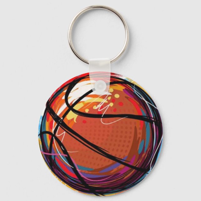 Llavero Baloncesto - Keychain (Anverso)