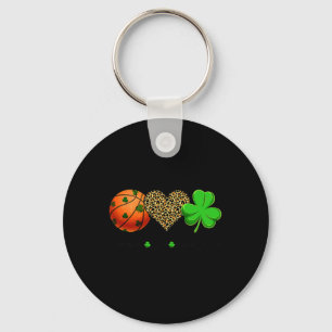 Llavero Baloncesto Love Saint Patrick's Day Shamrock Clove