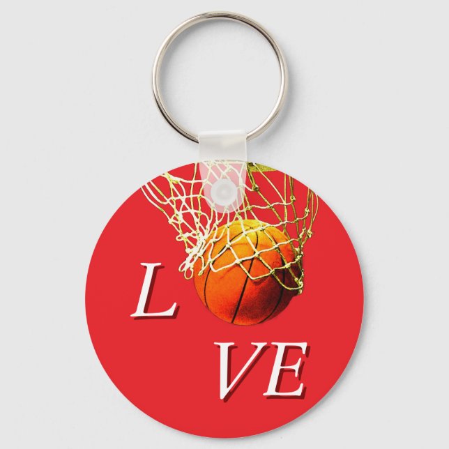 Llavero Baloncesto Me Encanta (Anverso)