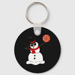 Llavero Baloncesto Navidades de luz de nieve en baloncesto