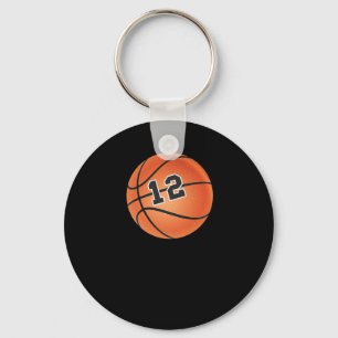 Llavero Baloncesto Número 12