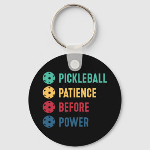 Llavero Baloncesto: paciencia ante el poder