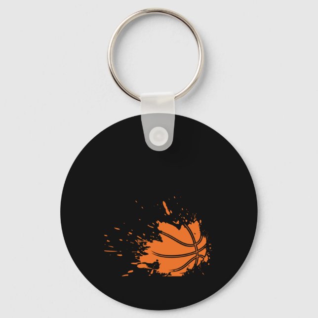 Llavero Baloncesto Para Amantes (Anverso)