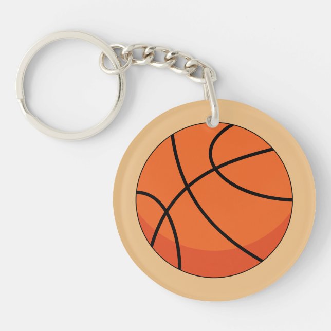 Llavero Baloncesto personalizado (Frente)