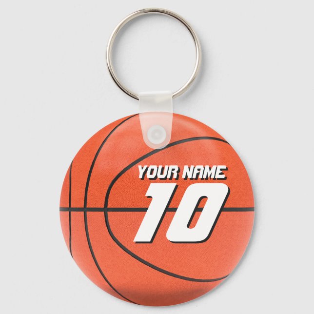 Llavero Baloncesto personalizado (Anverso)