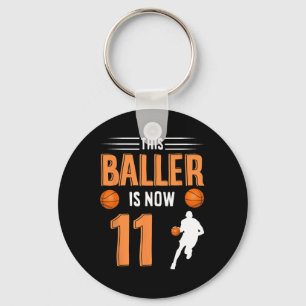 Llavero Baloncesto por los 11 Años - Este Baller Ya Tiene