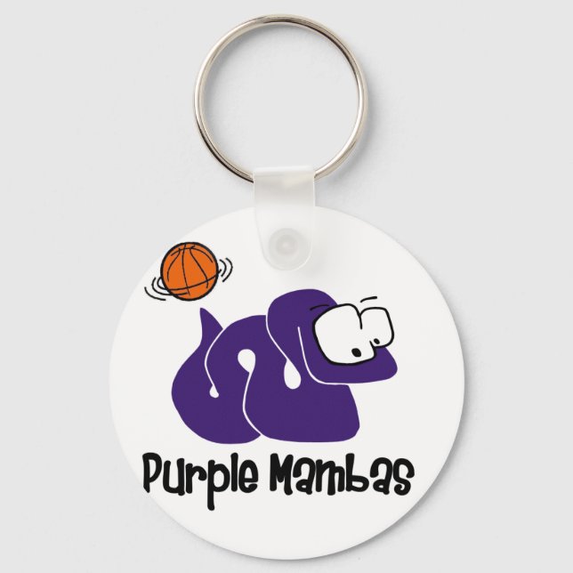 Llavero Baloncesto Purple Mambas (Anverso)