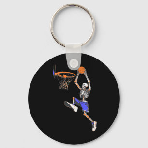 Llavero Baloncesto Slam Dunk Skeleton Halloween