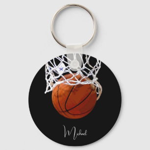 Llavero Baloncesto Su Nombre