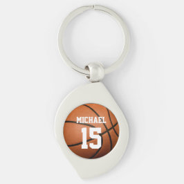 Llavero Baloncesto Su Nombre