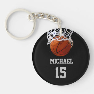 Llavero Baloncesto Su Nombre