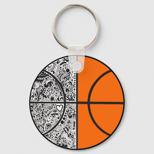Llavero Baloncesto tribal (Anverso)