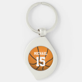 Llavero Baloncesto tu nombre Personalizable