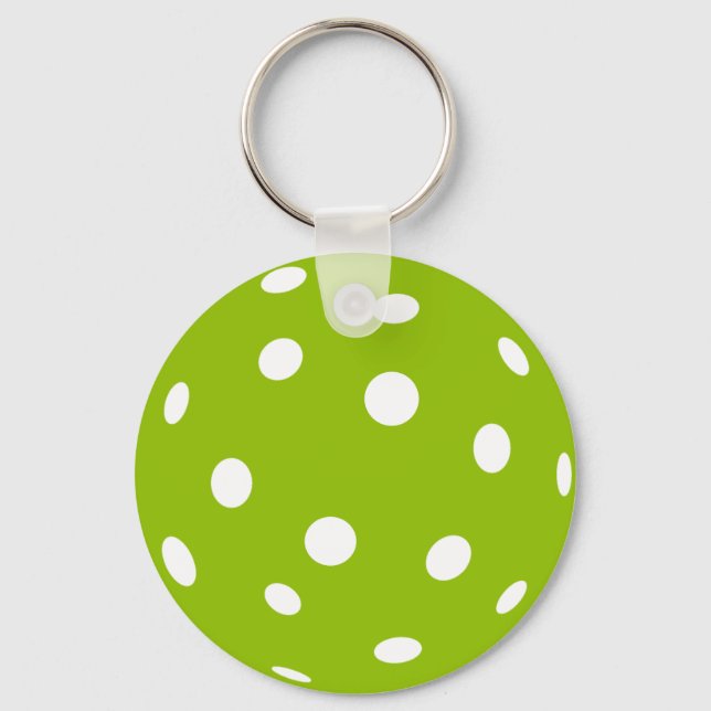 Llavero Baloncesto verde (Anverso)