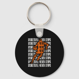 Llavero Baloncesto vintage detiene al jugador de baloncest