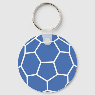 Llavero balonmano azul
