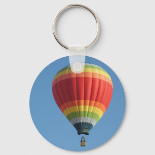 Llavero Baloon del aire caliente del arco iris