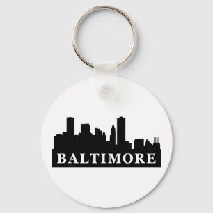 Llavero Baltimore Skyline