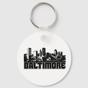 Llavero Baltimore Skyline