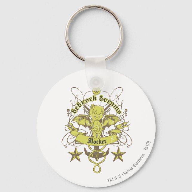 Llavero Bam Bam Bedrock Dreams (Anverso)