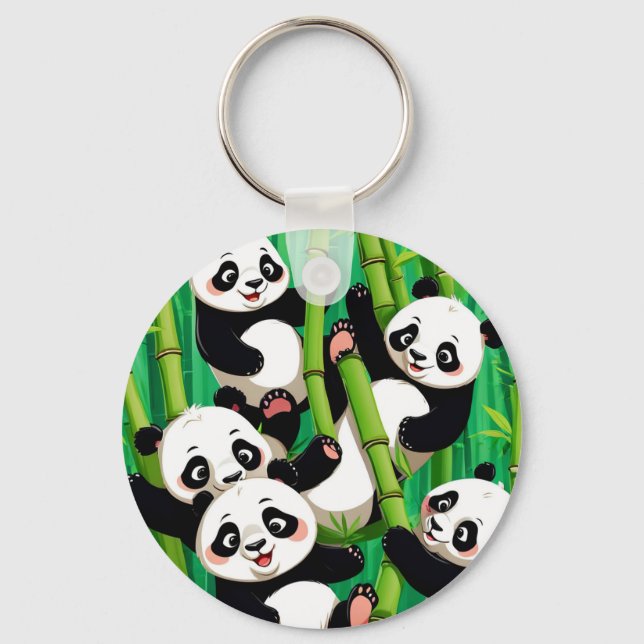 Llavero Bamboo Panda (Anverso)