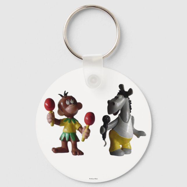 Llavero Banana Blues Keychain (Anverso)