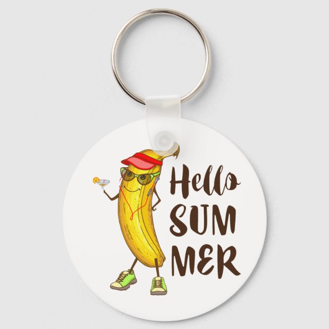 Llavero Banana Summer (Anverso)