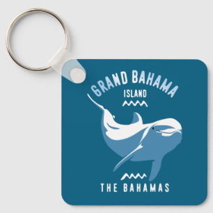 Llavero Bañarse con delfines Buceo Grand Bahama Scuba