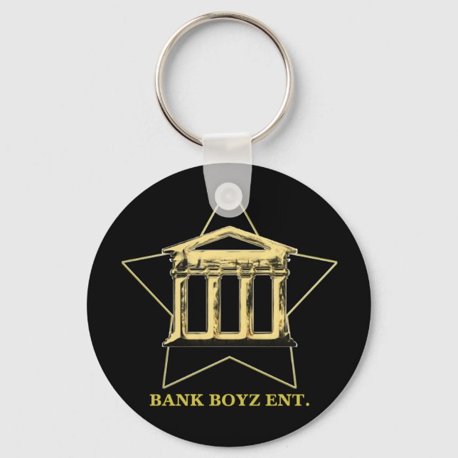 Llavero Banca Boyz Black Keychain (Anverso)