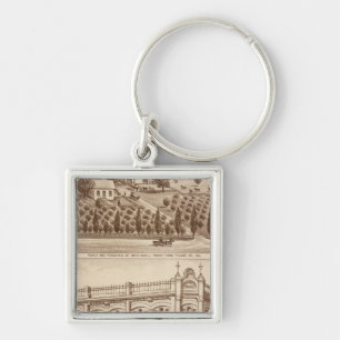 Llavero Banco del Condado de Tulare