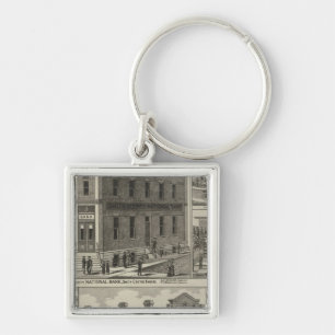 Llavero Bancos, Residencia, Hull House, Smith Center, Kans