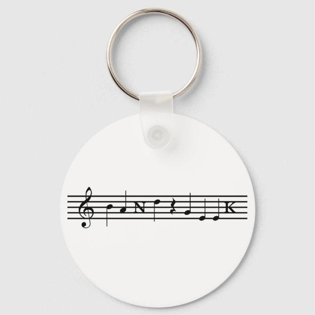 Llavero Band Geek Keychain (Anverso)