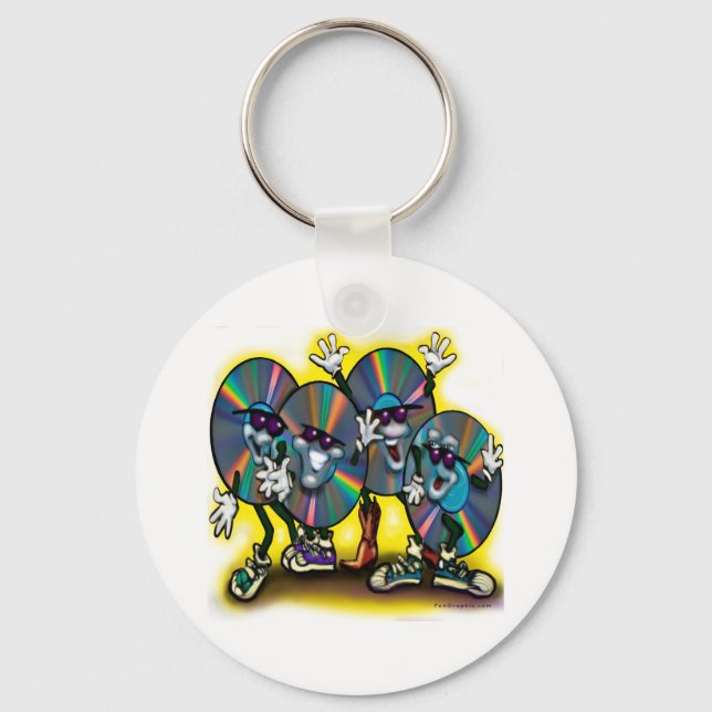 Llavero Banda de CD (Anverso)