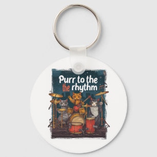 Llavero Banda de gato Rockin