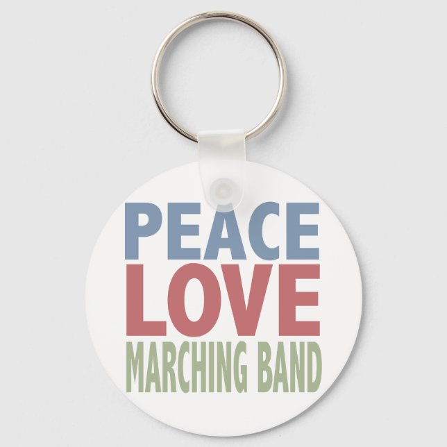 Llavero Banda de Marcha por el Amor de la Paz (Anverso)