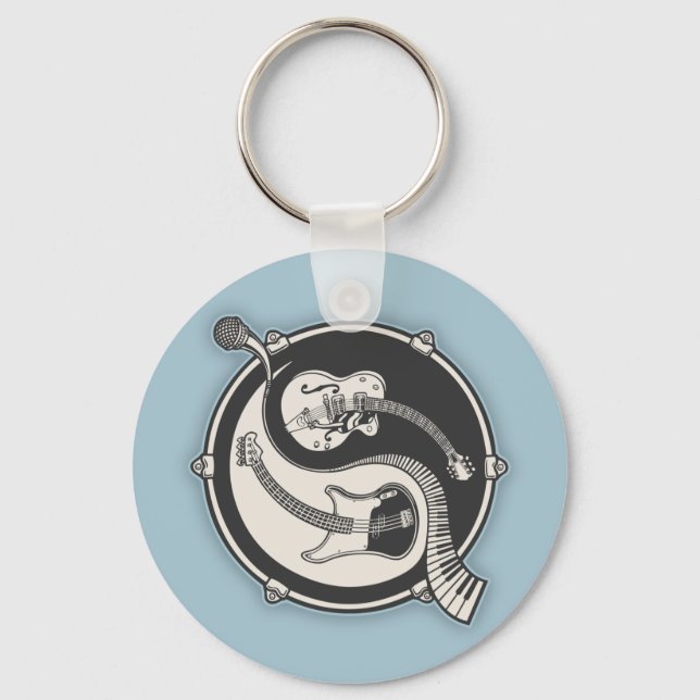 Llavero Banda Yin (Anverso)