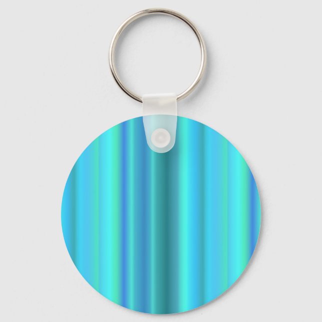 Llavero Bandas de arco iris verde azul (Anverso)