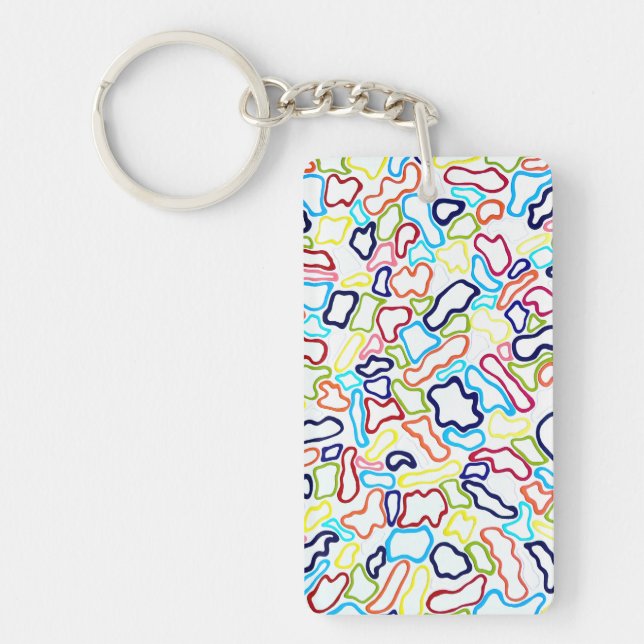 Llavero Bandas de pelo Keychain acrílico (Frente)