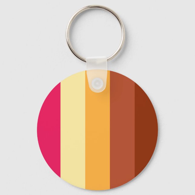 Llavero Bandas multicoloreadas (Anverso)
