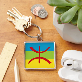 Llavero Bandera amazigh regalo Bandera bereber Kabyles