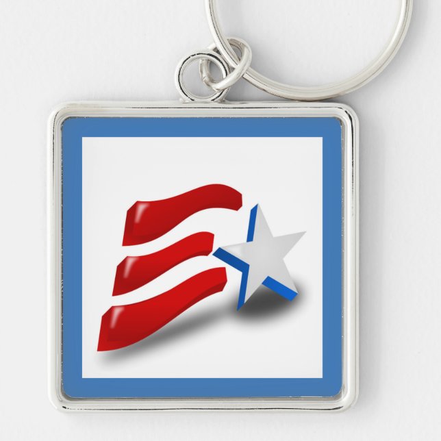 LLAVERO BANDERA AMERICANA (Frente)