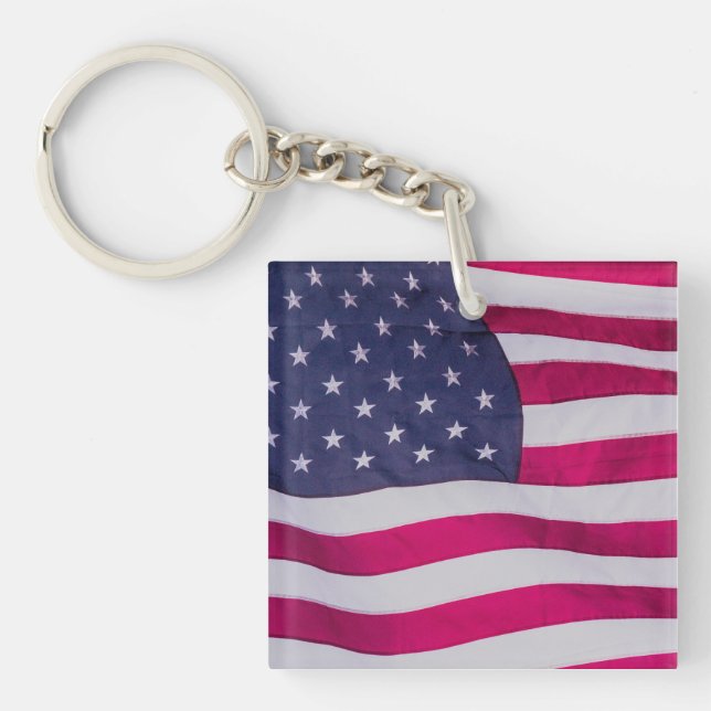 Llavero Bandera Americana (Frente)