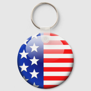 Llavero Bandera americana 2,0