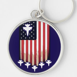 Llavero Bandera Americana 4 de Julio-65079