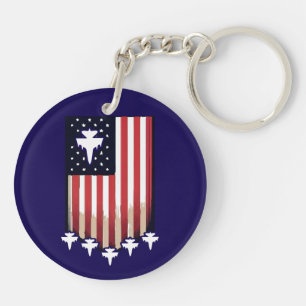 Llavero Bandera Americana 4 de Julio-65079