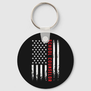 Llavero Bandera Americana Amante Perro Rottweiler Divertid