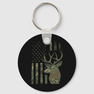 Llavero Bandera Americana Camo Regalo De Caza De Patos Par