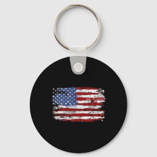 Llavero Bandera Americana De EE. UU. Cerveza Vintage Cerve