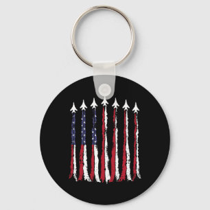 Llavero Bandera Americana De La Fuerza Aérea Estadounidens