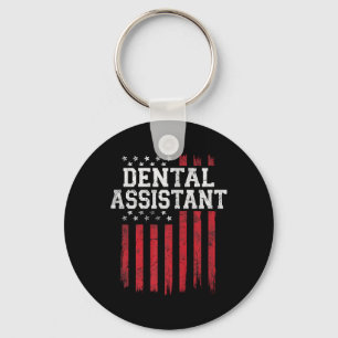 Llavero Bandera Americana Dental Istant Patriot Estadounid